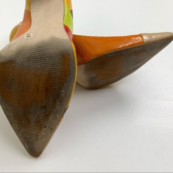 Bcbg  Colourblock Pumps Size 8 - Picture 7 of 10